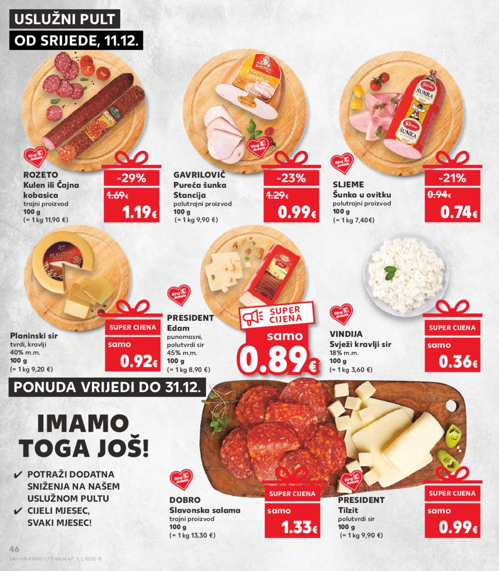 Kaufland katalog Akcija 11.12.-17.12.2024. Karlovac i Vinkovci