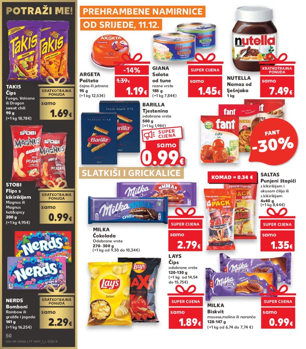 Kaufland katalog Akcija 11.12.-17.12.2024. Karlovac i Vinkovci