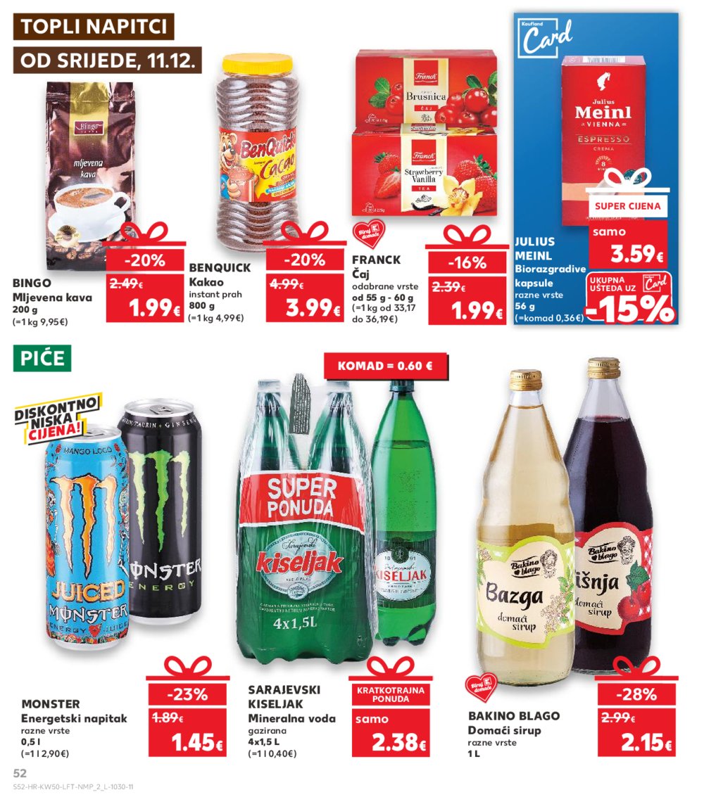 Kaufland katalog Akcija 11.12.-17.12.2024. Karlovac i Vinkovci