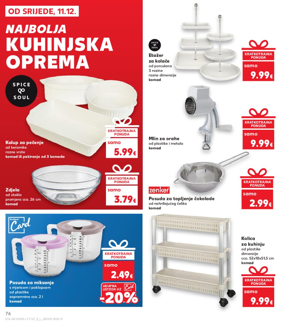 Kaufland katalog Akcija 11.12.-17.12.2024. Karlovac i Vinkovci