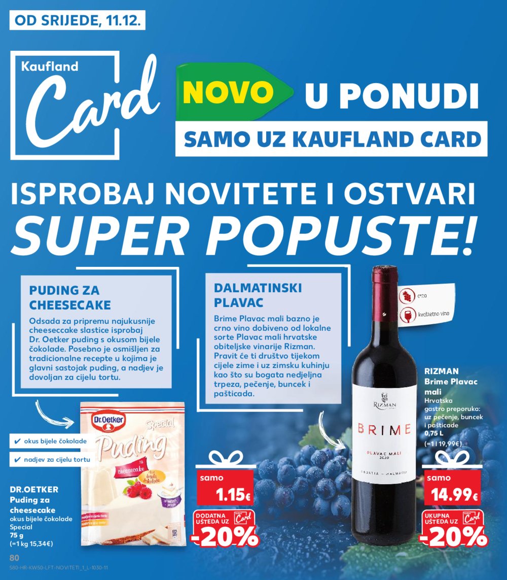 Kaufland katalog Akcija 11.12.-17.12.2024. Karlovac i Vinkovci