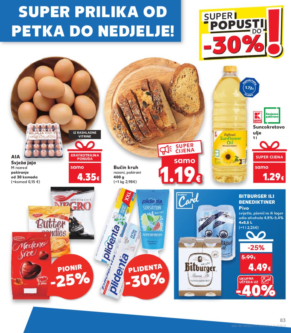 Kaufland katalog Akcija 11.12.-17.12.2024. Karlovac i Vinkovci