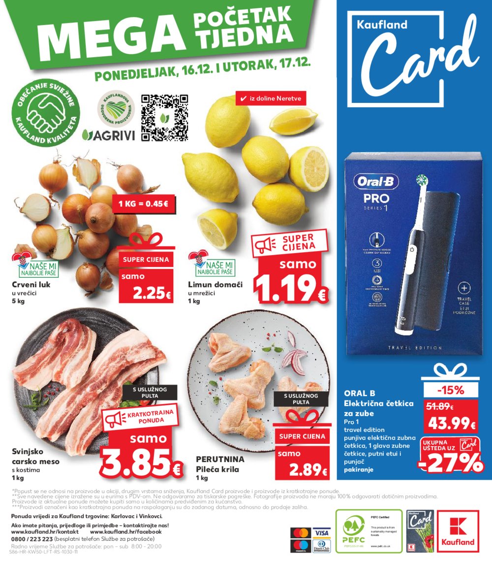 Kaufland katalog Akcija 11.12.-17.12.2024. Karlovac i Vinkovci