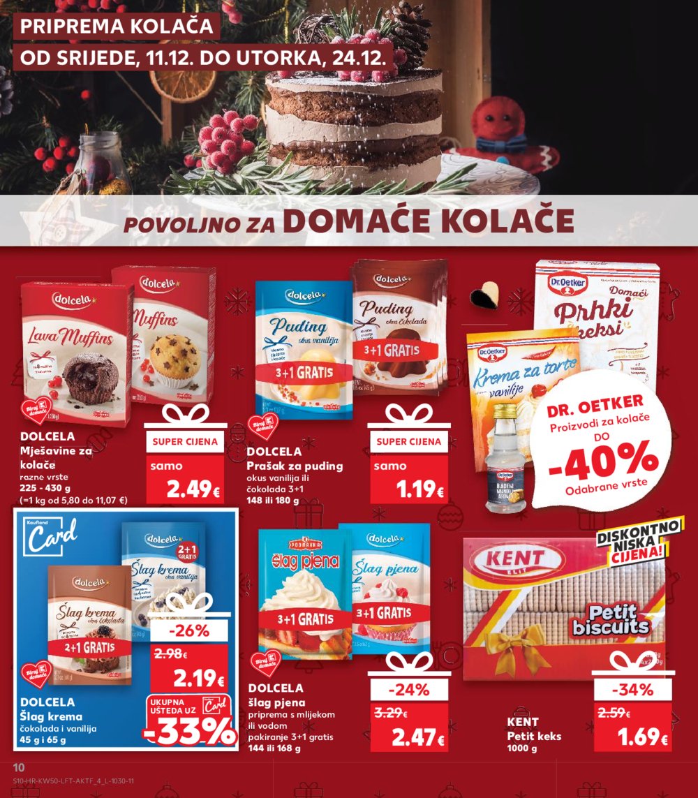 Kaufland katalog Akcija 11.12.-17.12.2024. Karlovac i Vinkovci