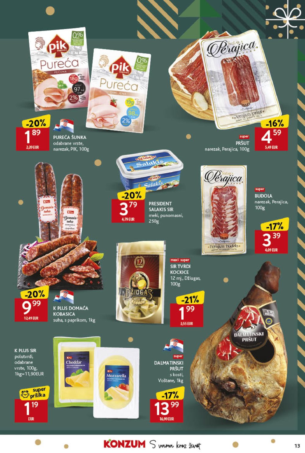 Konzum katalog Akcija 12.12.-24.12.2024.