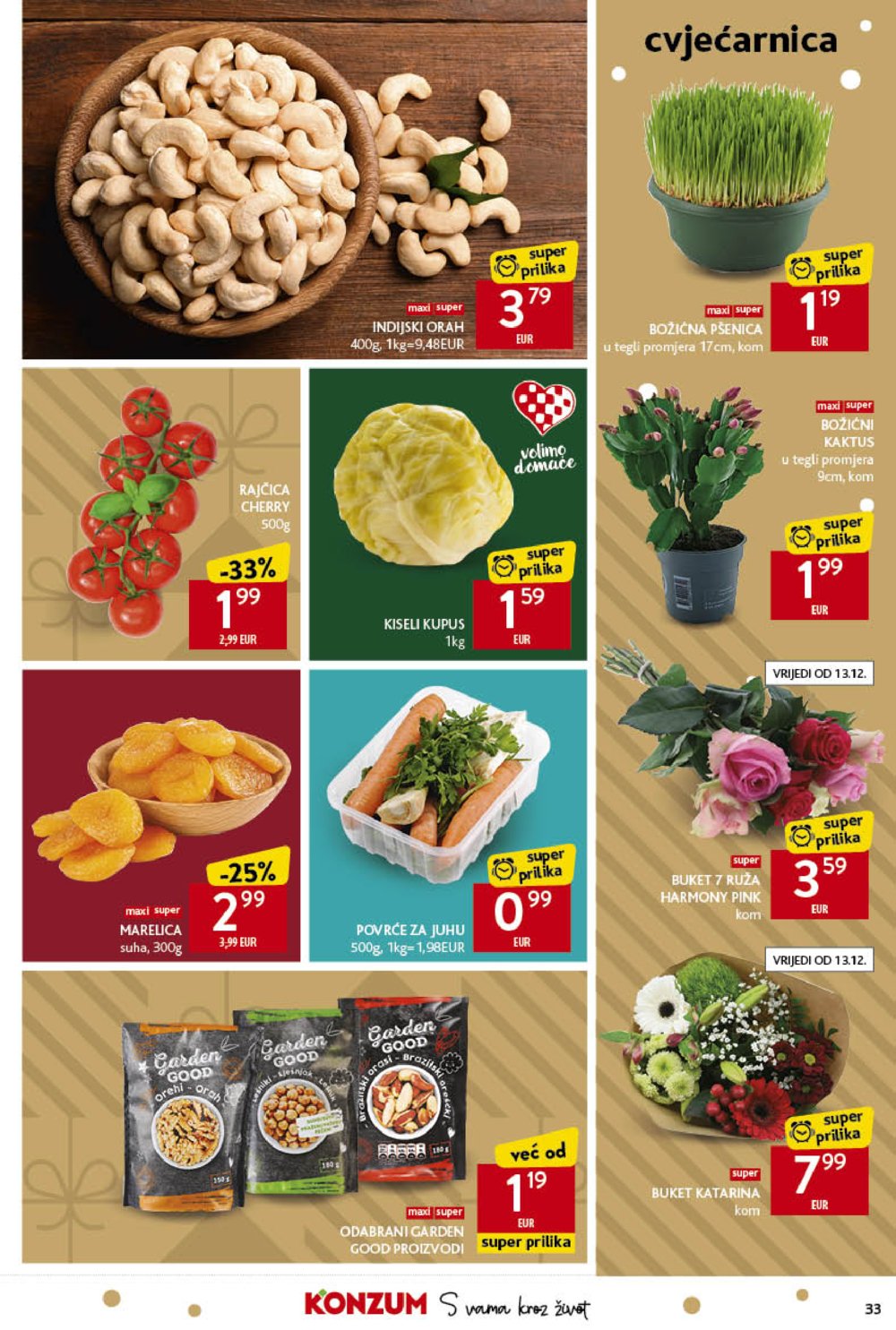 Konzum katalog Akcija 12.12.-24.12.2024.