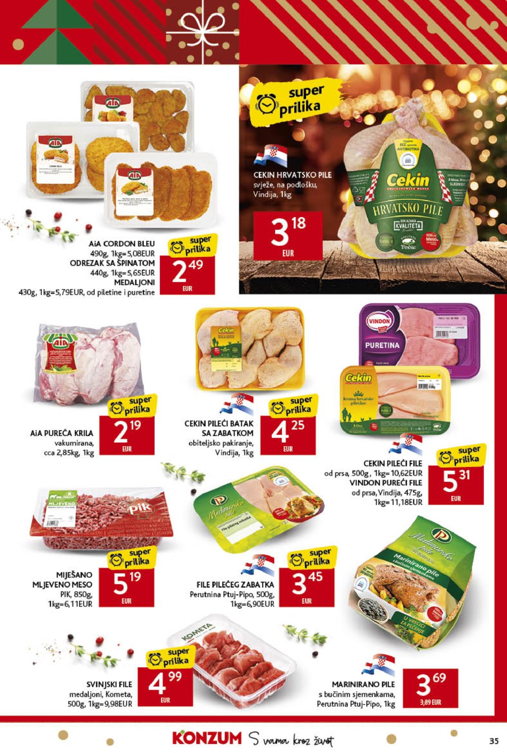 Konzum katalog Akcija 12.12.-24.12.2024.