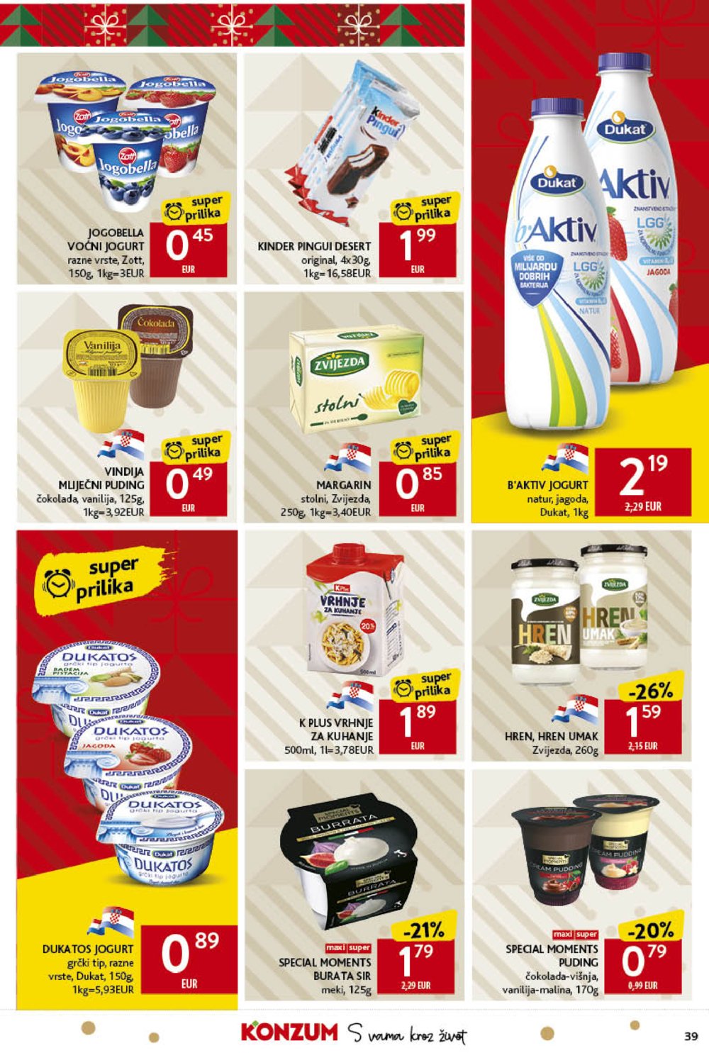 Konzum katalog Akcija 12.12.-24.12.2024.