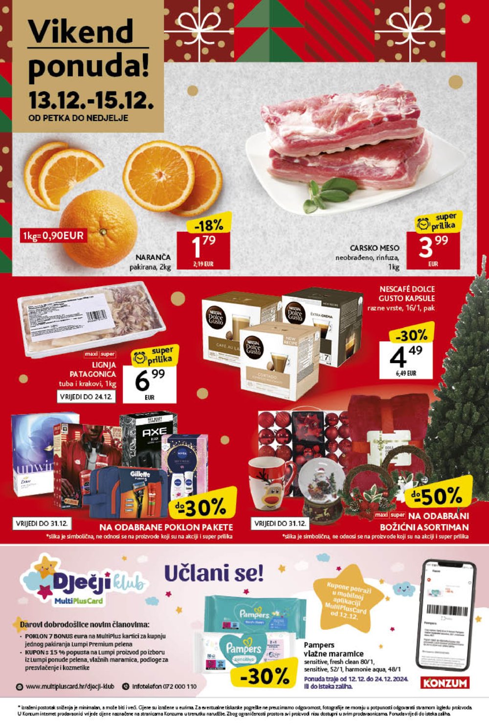 Konzum katalog Akcija 12.12.-24.12.2024.