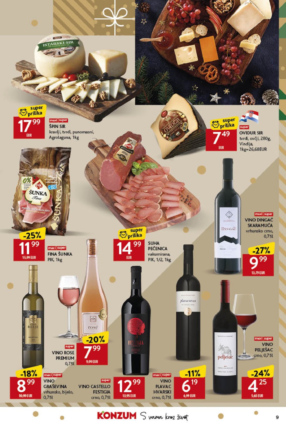 Konzum katalog Akcija 12.12.-24.12.2024.