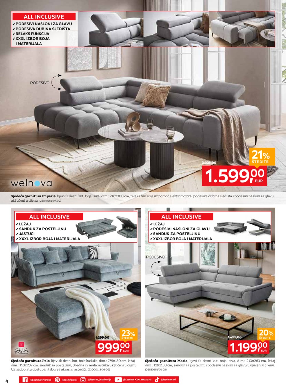 Lesnina katalog XXL Ideje za uređenje 10.12.-24.12.2024.