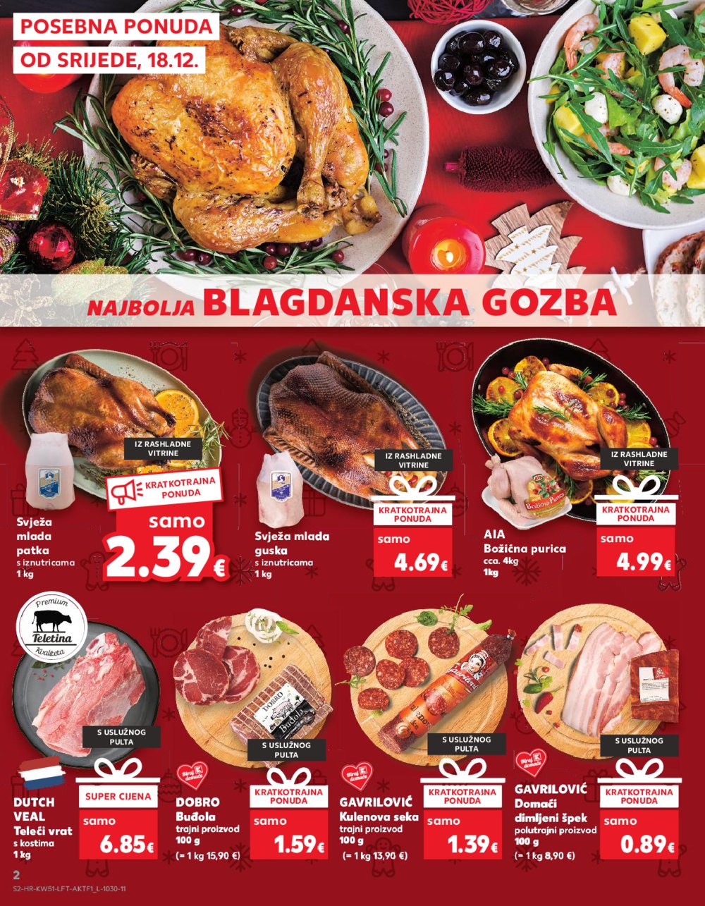 Kaufland katalog Akcija 18.12.-24.12.2024. Karlovac