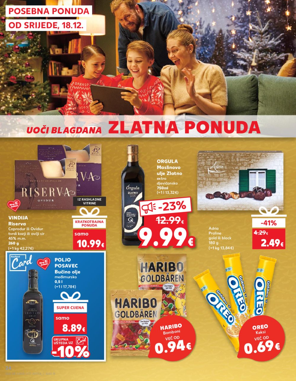 Kaufland katalog Akcija 18.12.-24.12.2024. Karlovac