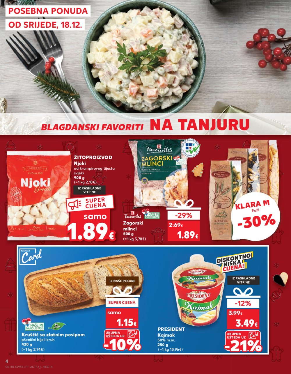 Kaufland katalog Akcija 18.12.-24.12.2024. Karlovac