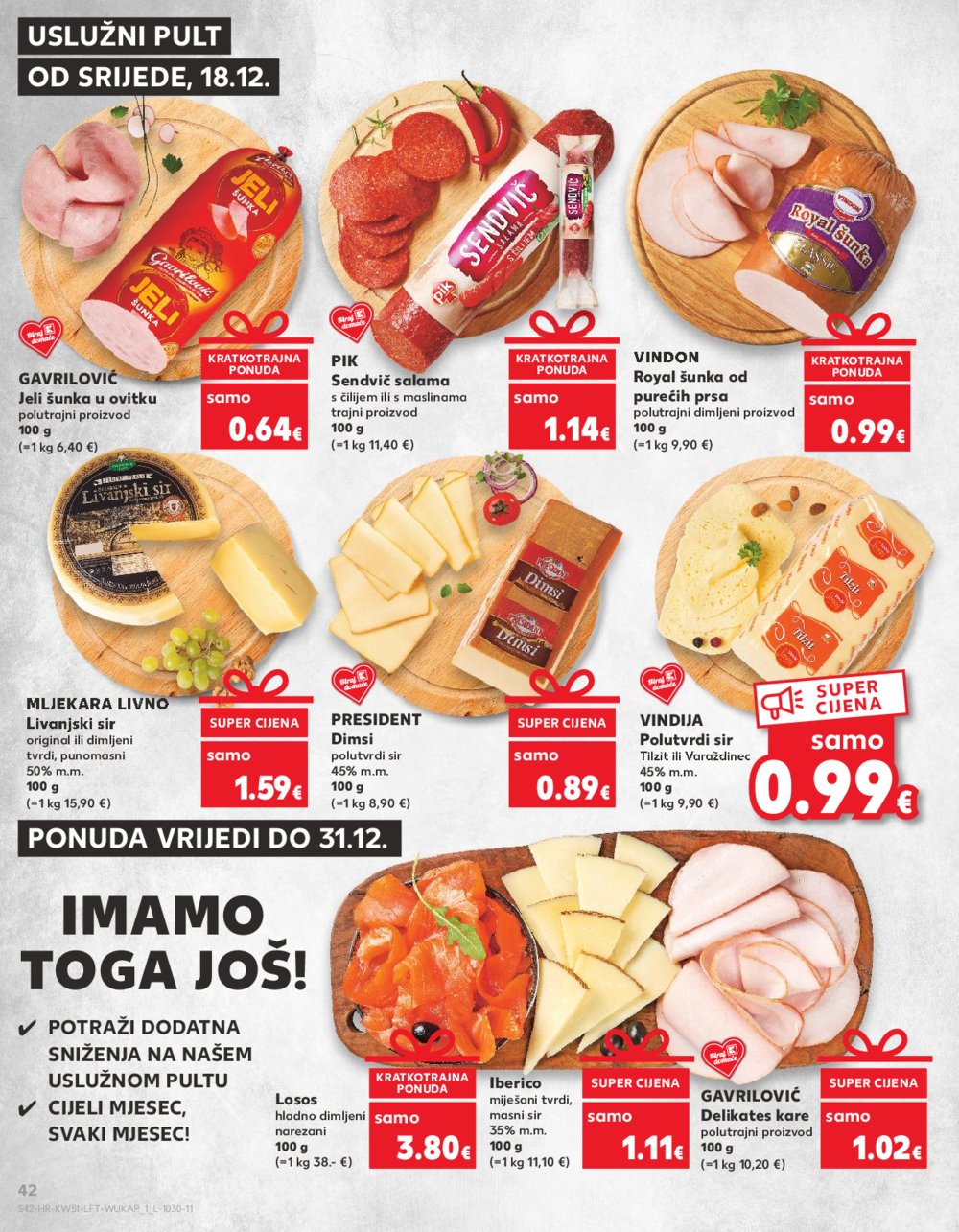 Kaufland katalog Akcija 18.12.-24.12.2024. Karlovac