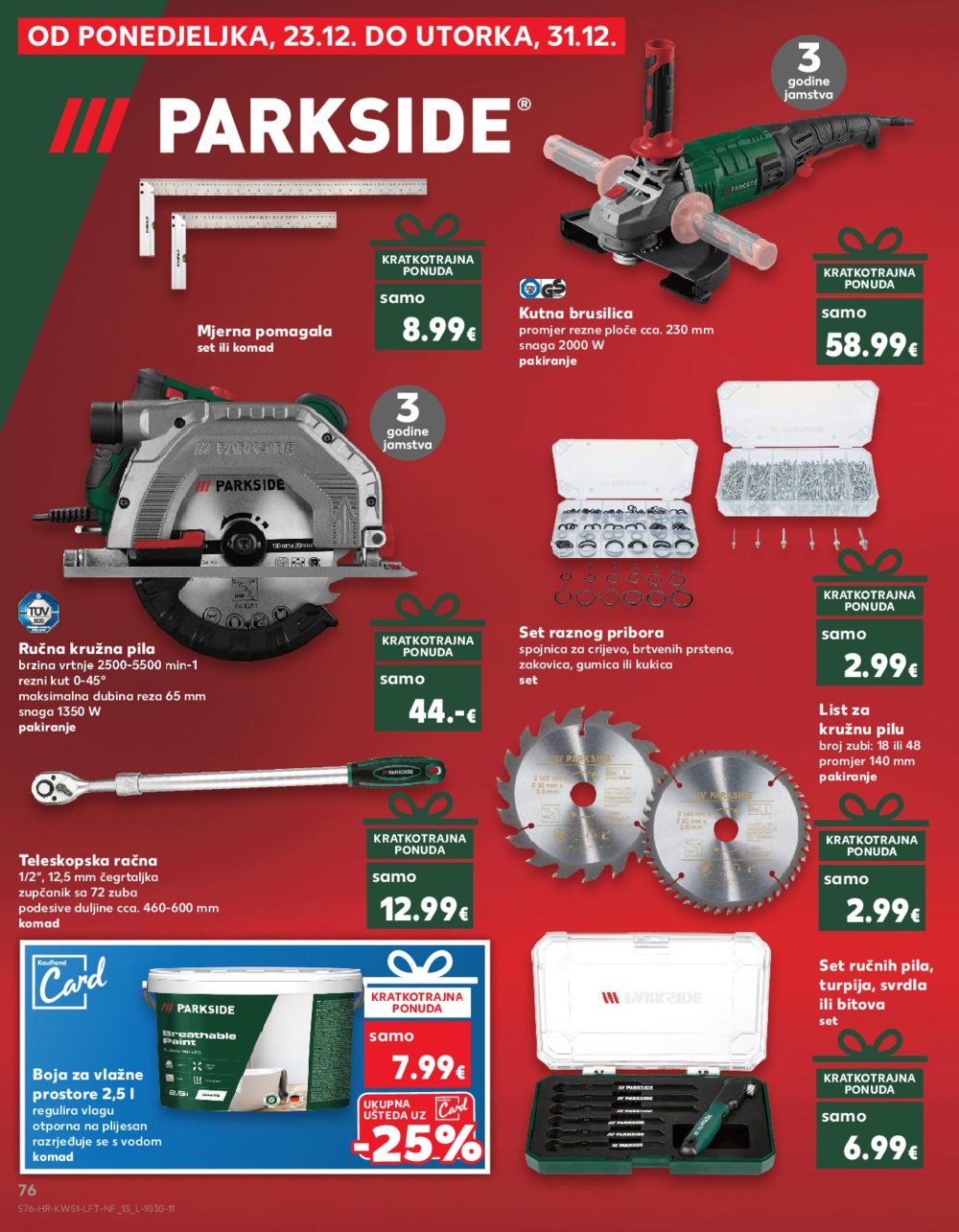 Kaufland katalog Akcija 18.12.-24.12.2024. Karlovac