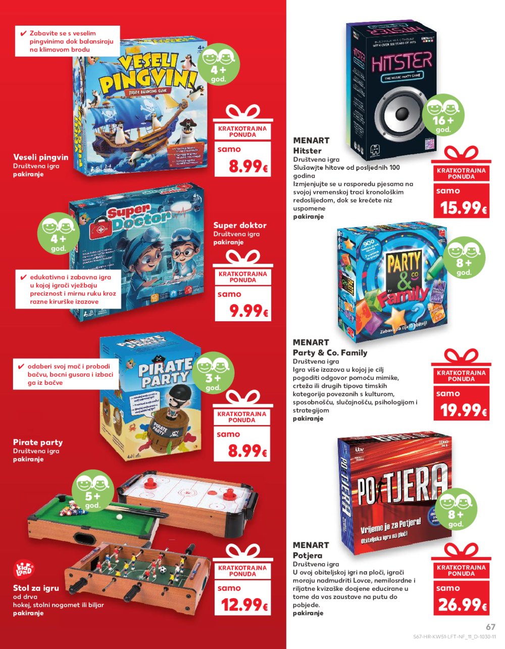 Kaufland katalog Akcija 18.12.-24.12.2024. VG, Rv, Ma, Vu, Po, Vo, DS i Ivanec