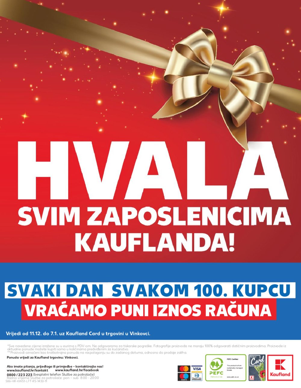 Kaufland katalog Akcija 18.12.-24.12.2024. Vinkovci