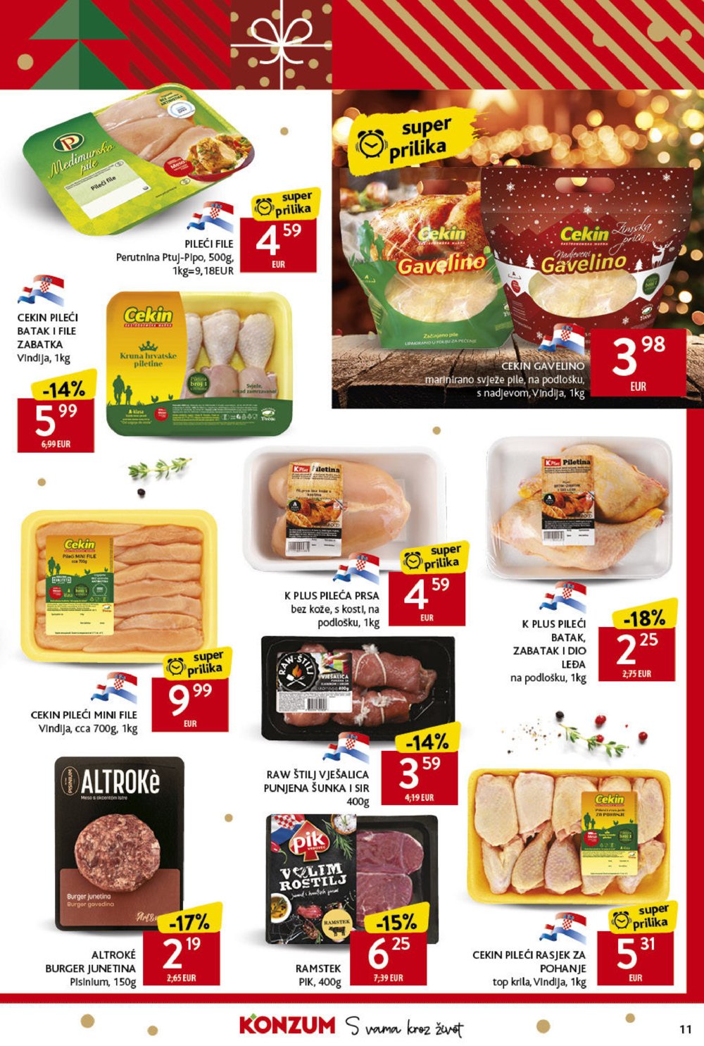 Konzum katalog Akcija 19.12.-24.12.2024.