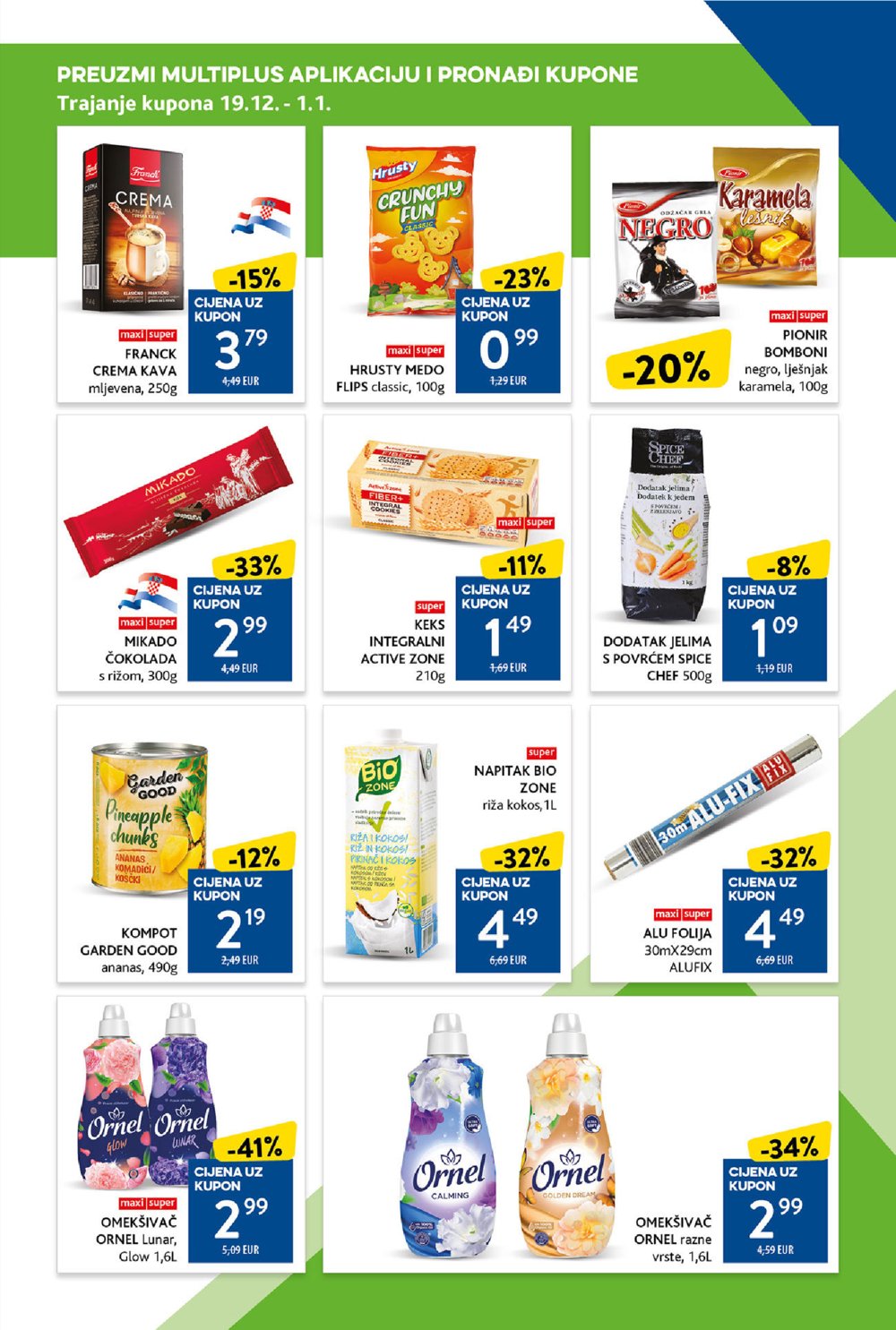 Konzum katalog Akcija 19.12.-24.12.2024.