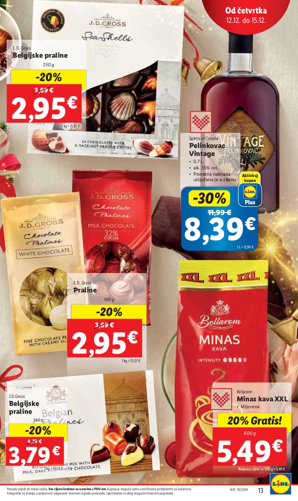 Lidl katalog Super ponuda od četvrtka 12.12.-15.12.2024.