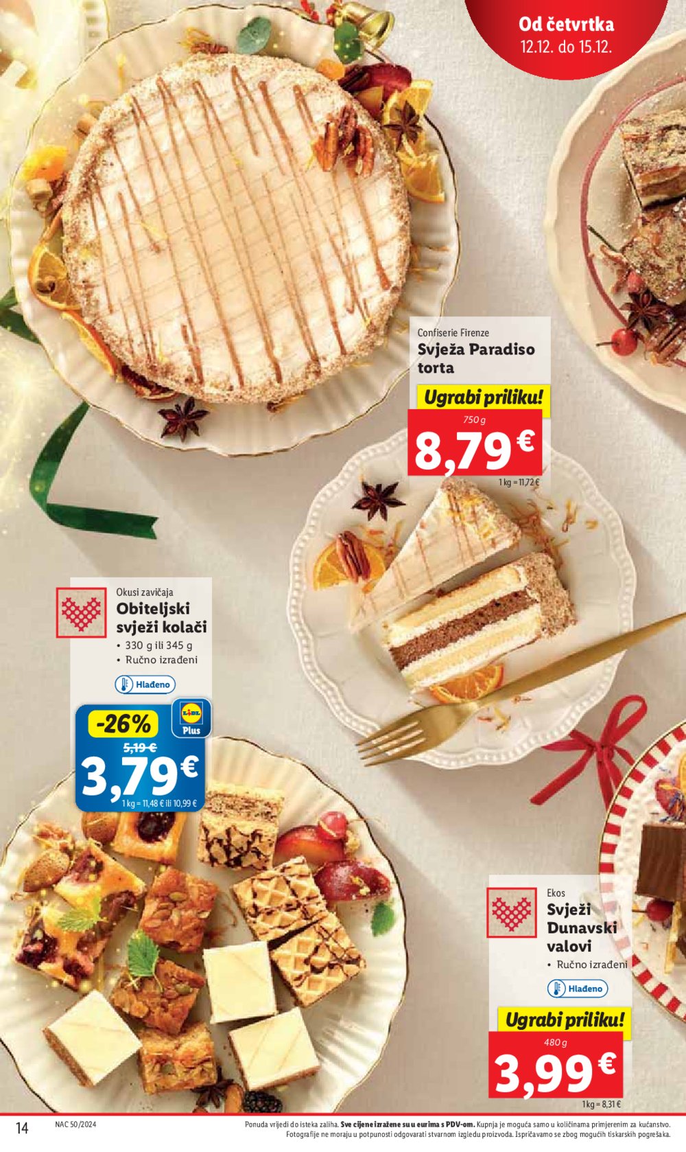 Lidl katalog Super ponuda od četvrtka 12.12.-15.12.2024.