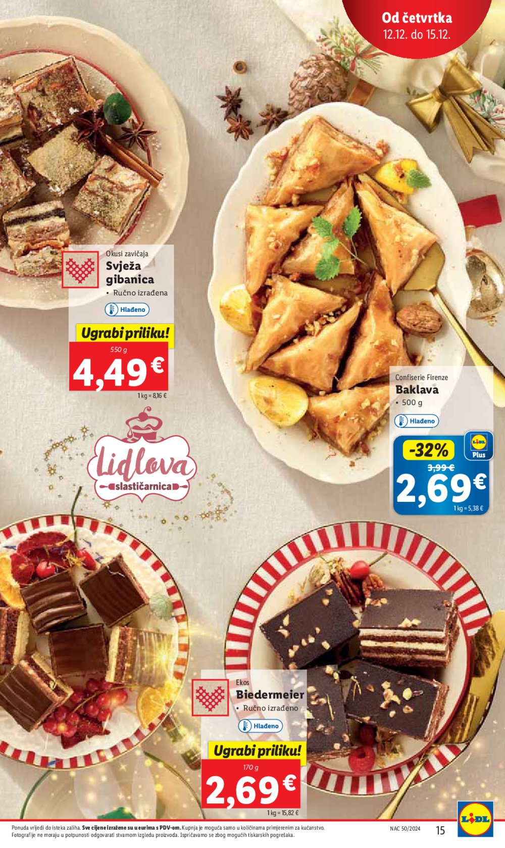 Lidl katalog Super ponuda od četvrtka 12.12.-15.12.2024.