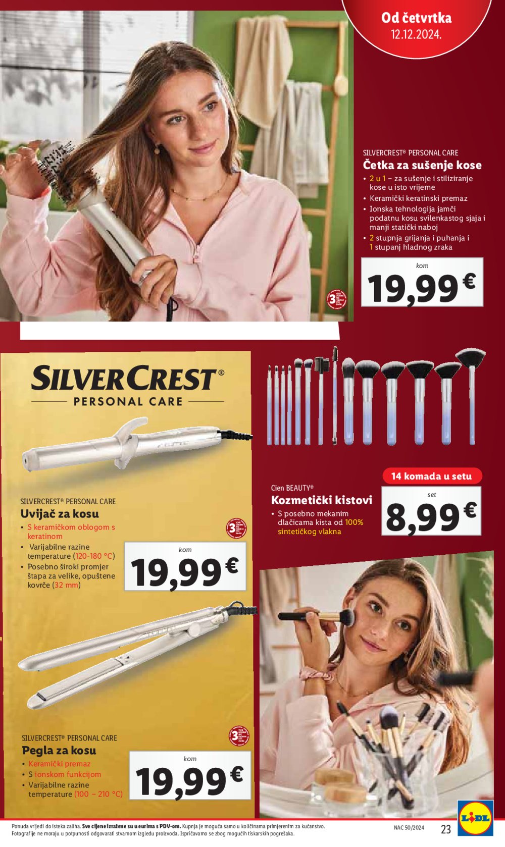 Lidl katalog Super ponuda od četvrtka 12.12.-15.12.2024.