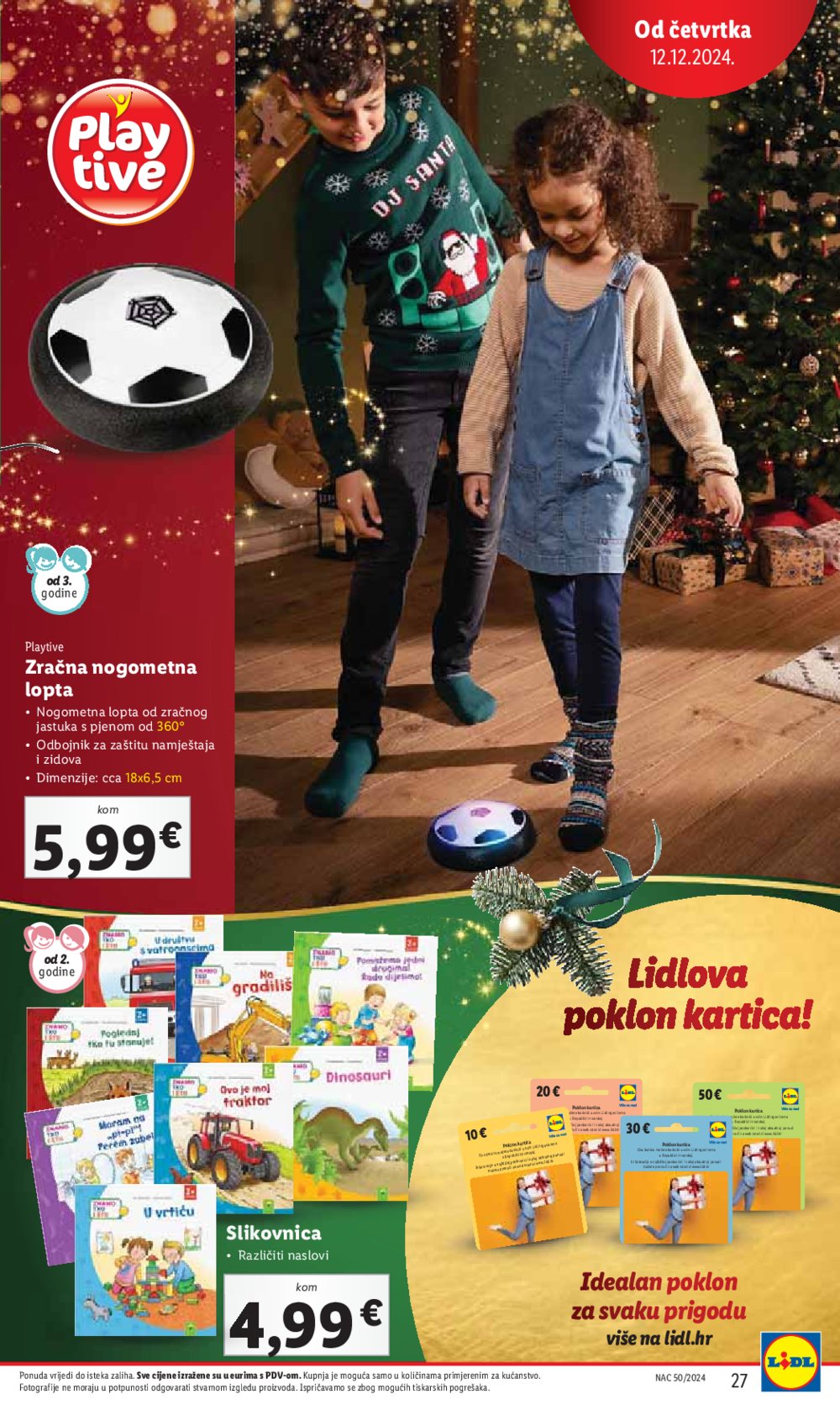 Lidl katalog Super ponuda od četvrtka 12.12.-15.12.2024.