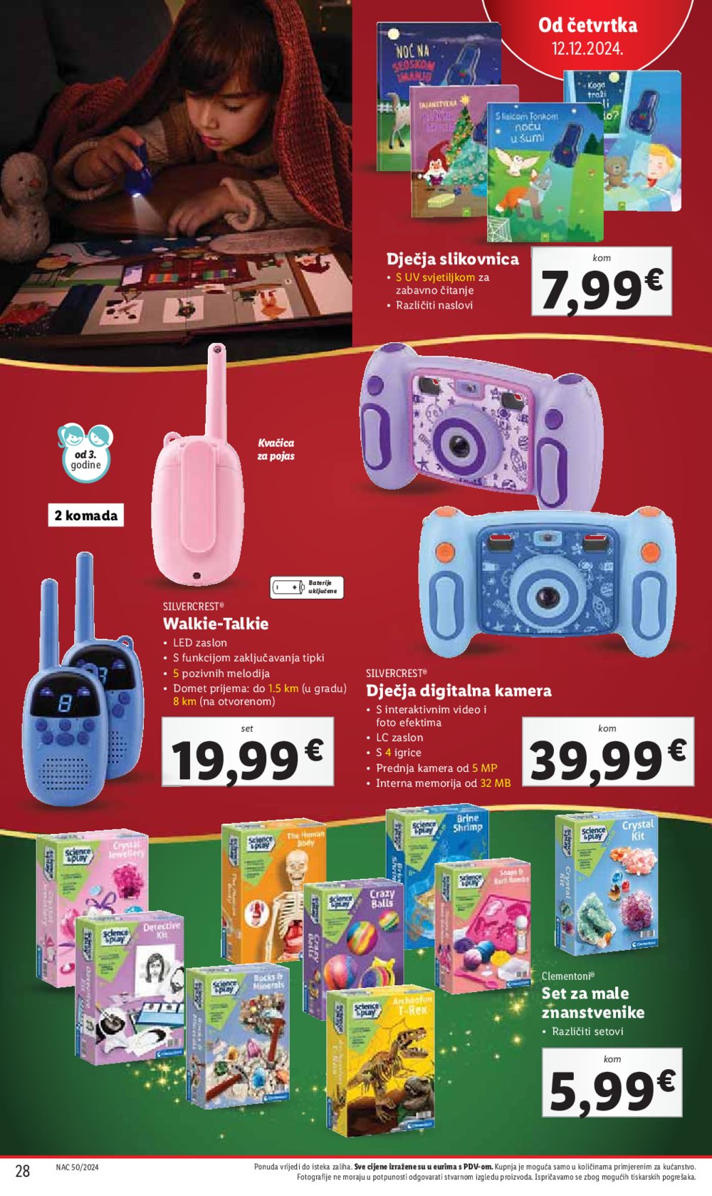 Lidl katalog Super ponuda od četvrtka 12.12.-15.12.2024.