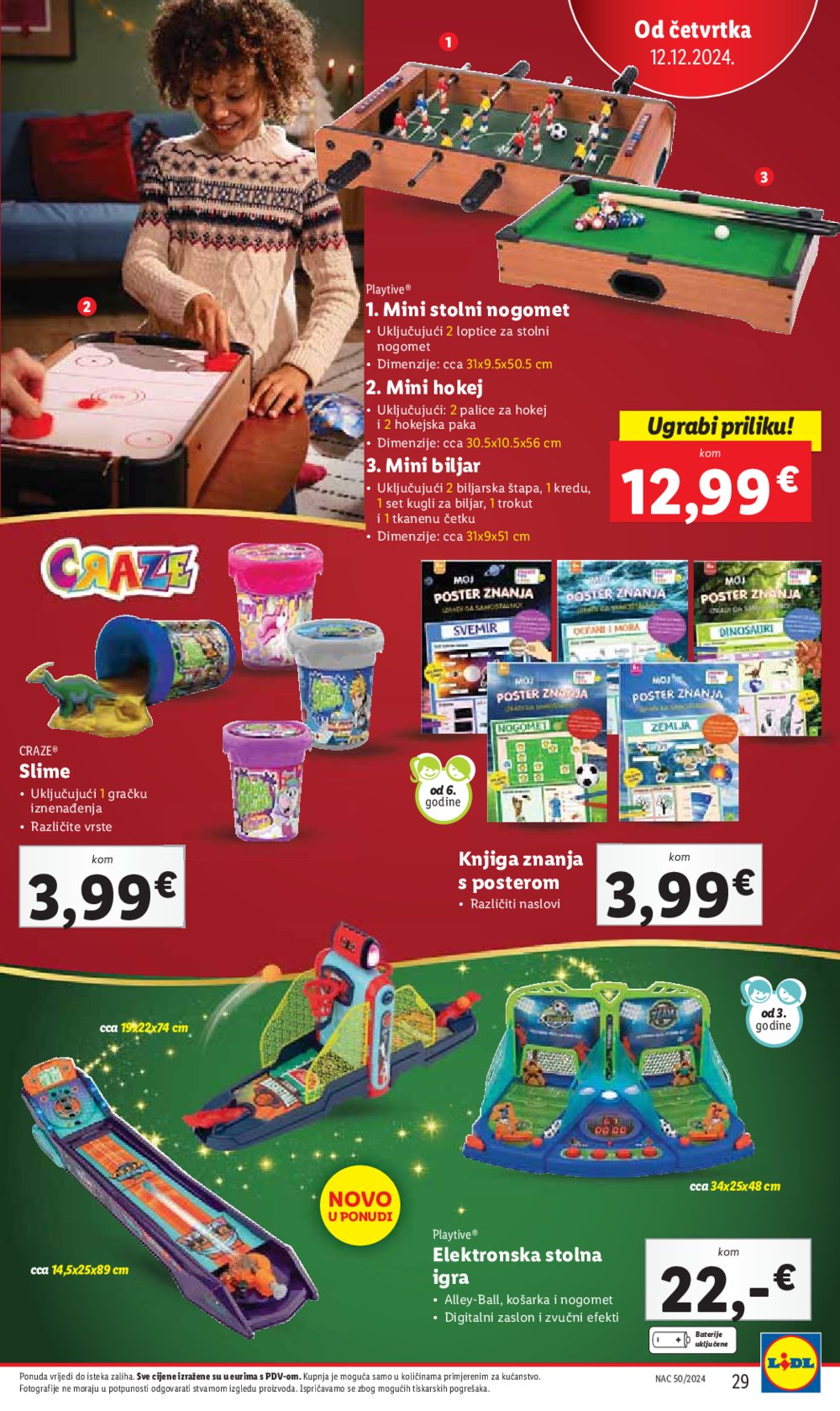 Lidl katalog Super ponuda od četvrtka 12.12.-15.12.2024.