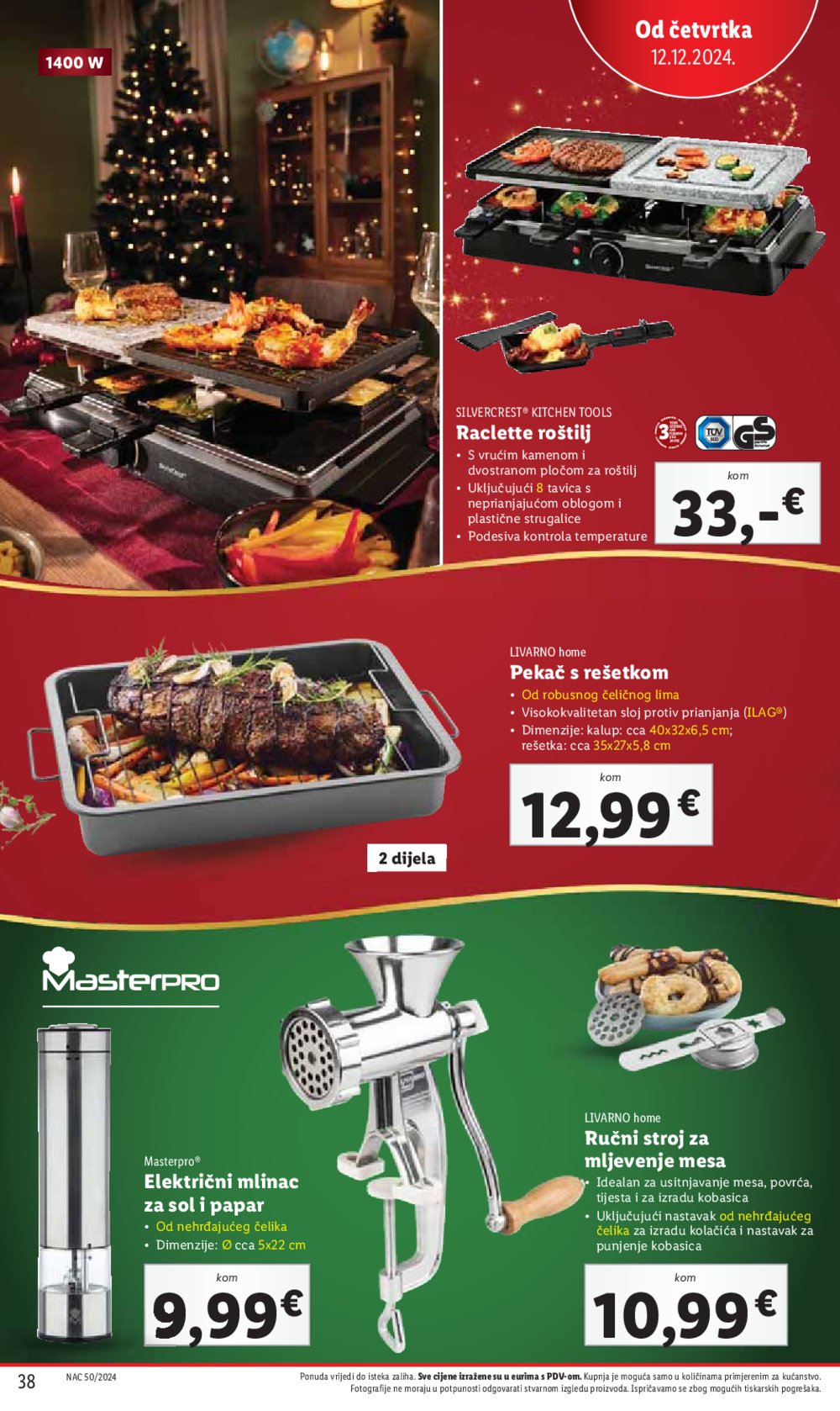 Lidl katalog Super ponuda od četvrtka 12.12.-15.12.2024.