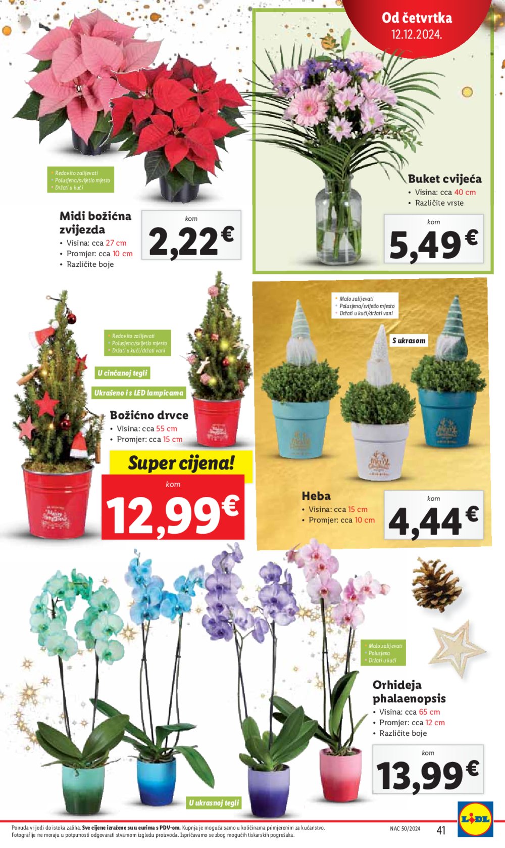 Lidl katalog Super ponuda od četvrtka 12.12.-15.12.2024.