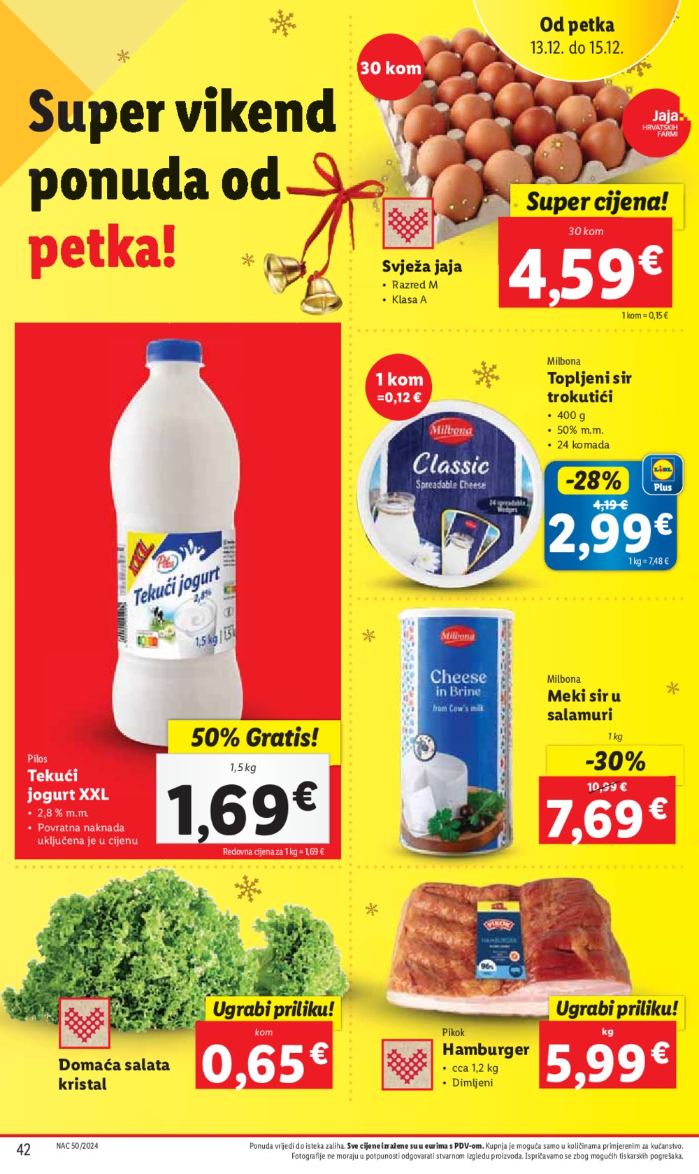 Lidl katalog Super ponuda od četvrtka 12.12.-15.12.2024.