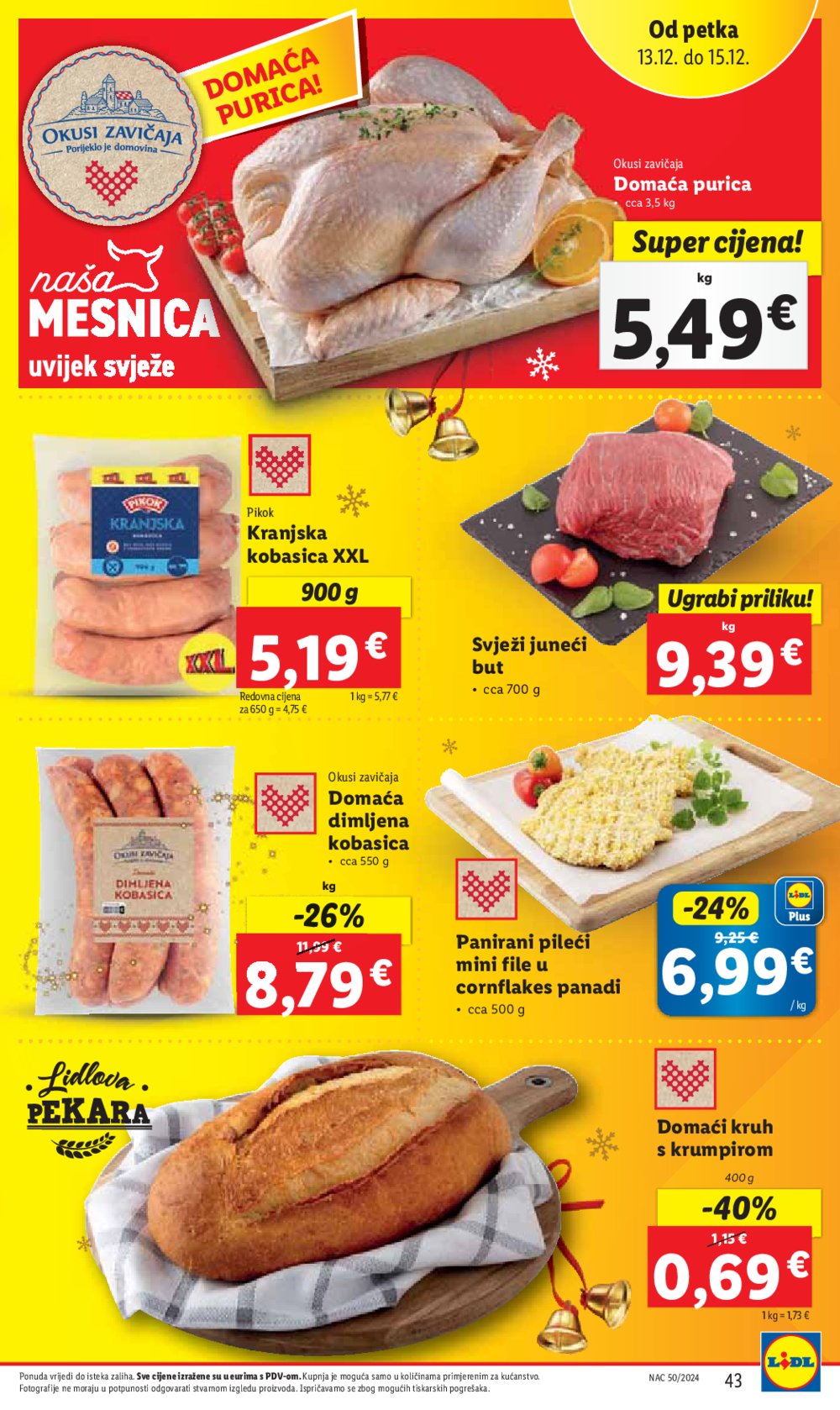 Lidl katalog Super ponuda od četvrtka 12.12.-15.12.2024.