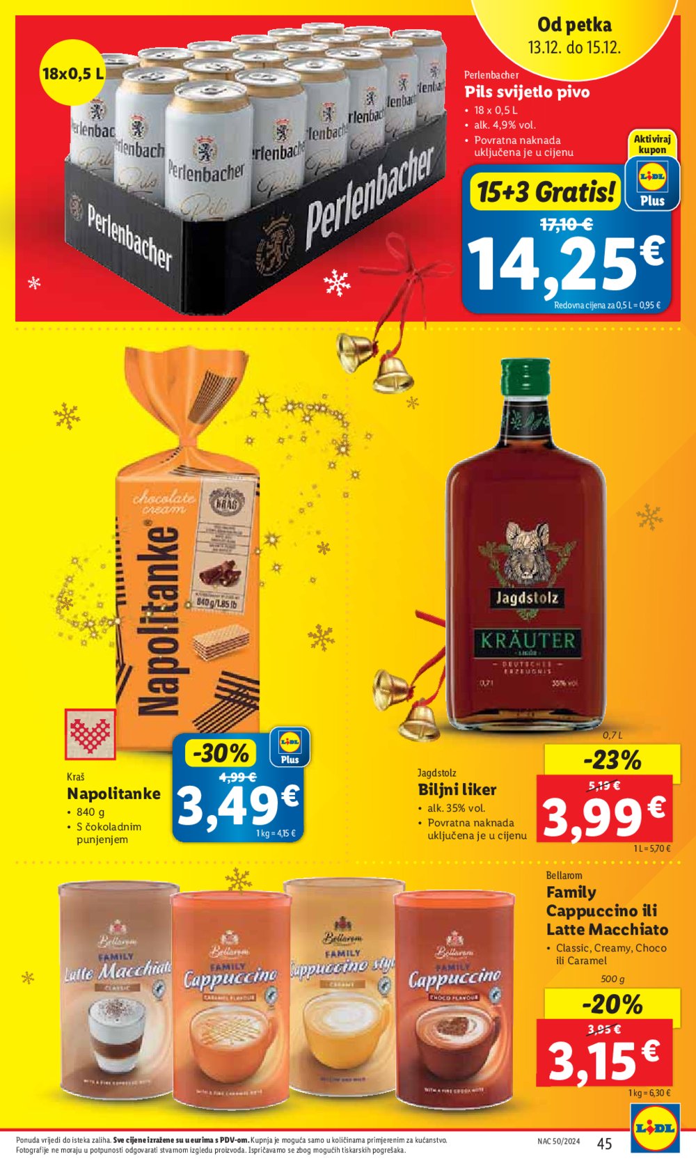 Lidl katalog Super ponuda od četvrtka 12.12.-15.12.2024.