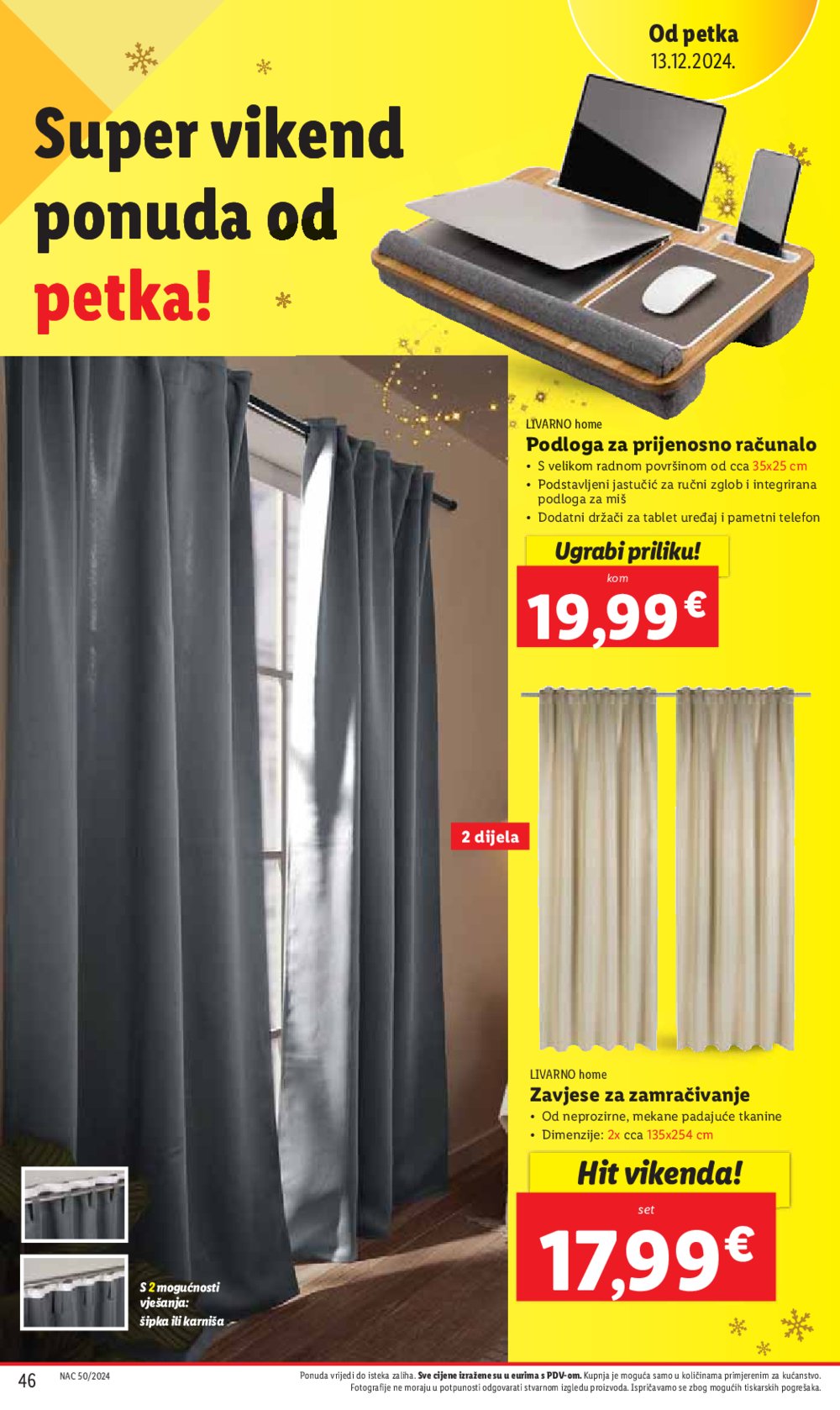 Lidl katalog Super ponuda od četvrtka 12.12.-15.12.2024.