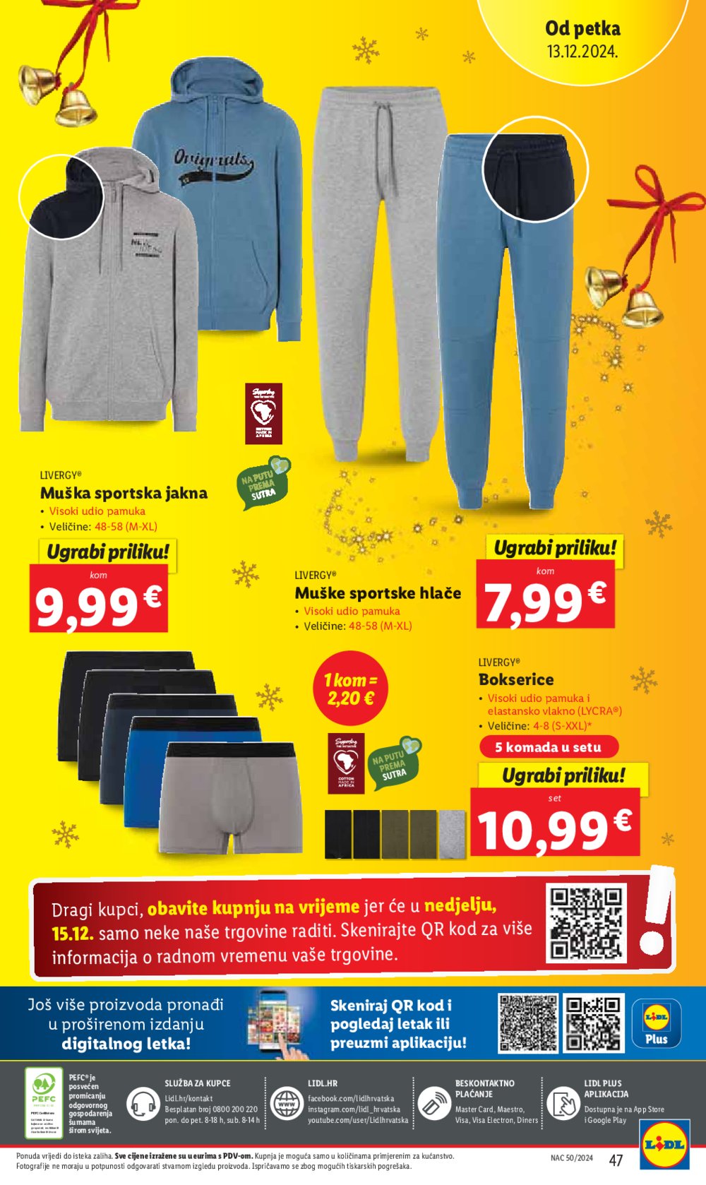 Lidl katalog Super ponuda od četvrtka 12.12.-15.12.2024.