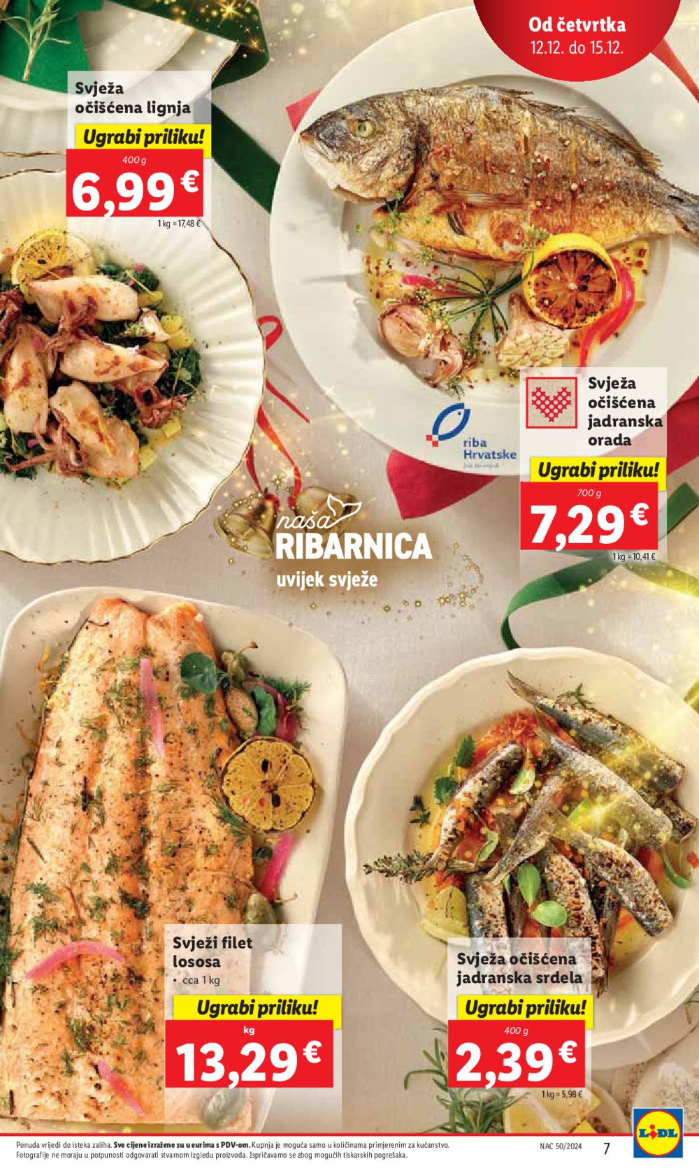 Lidl katalog Super ponuda od četvrtka 12.12.-15.12.2024.