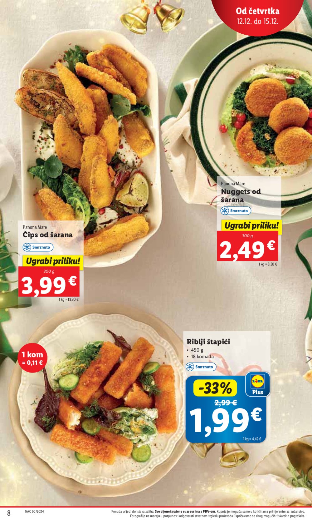 Lidl katalog Super ponuda od četvrtka 12.12.-15.12.2024.