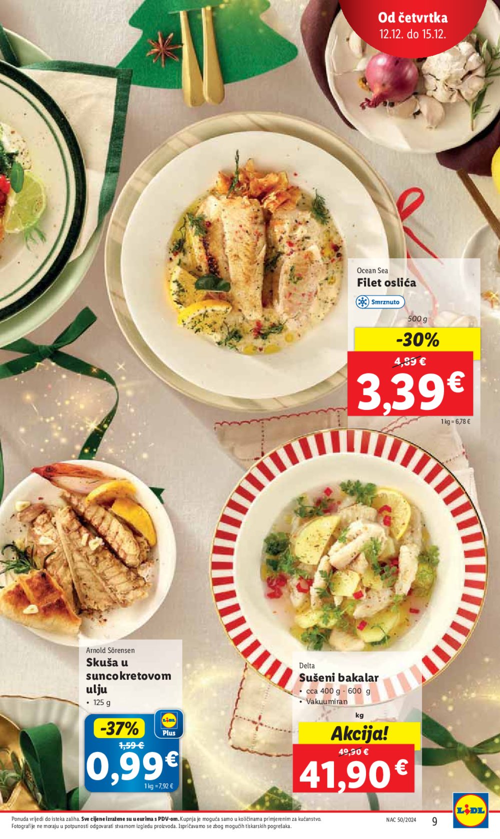 Lidl katalog Super ponuda od četvrtka 12.12.-15.12.2024.