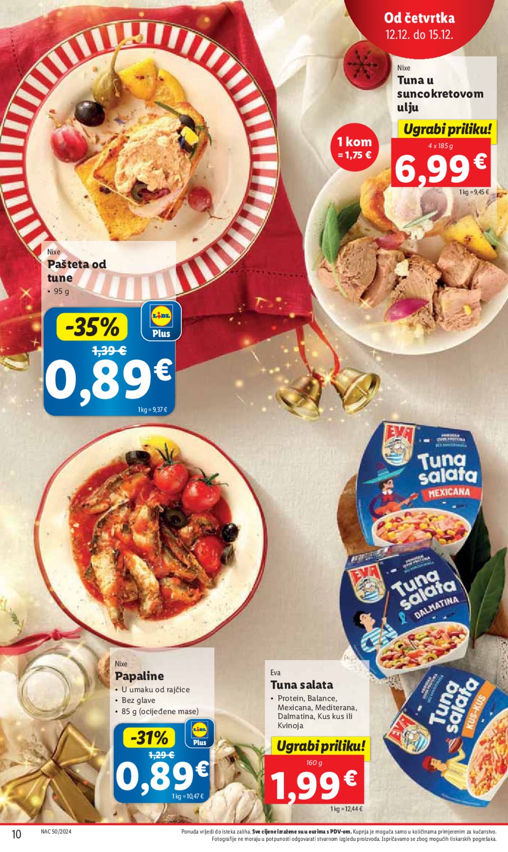 Lidl katalog Super ponuda od četvrtka 12.12.-15.12.2024.