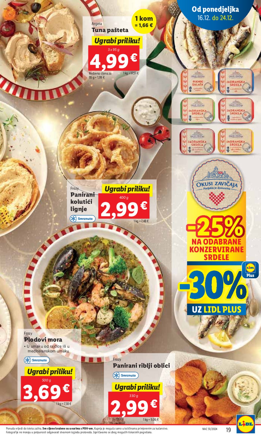 Lidl katalog Super ponuda od ponedjeljka 16.12.-24.12.2024.