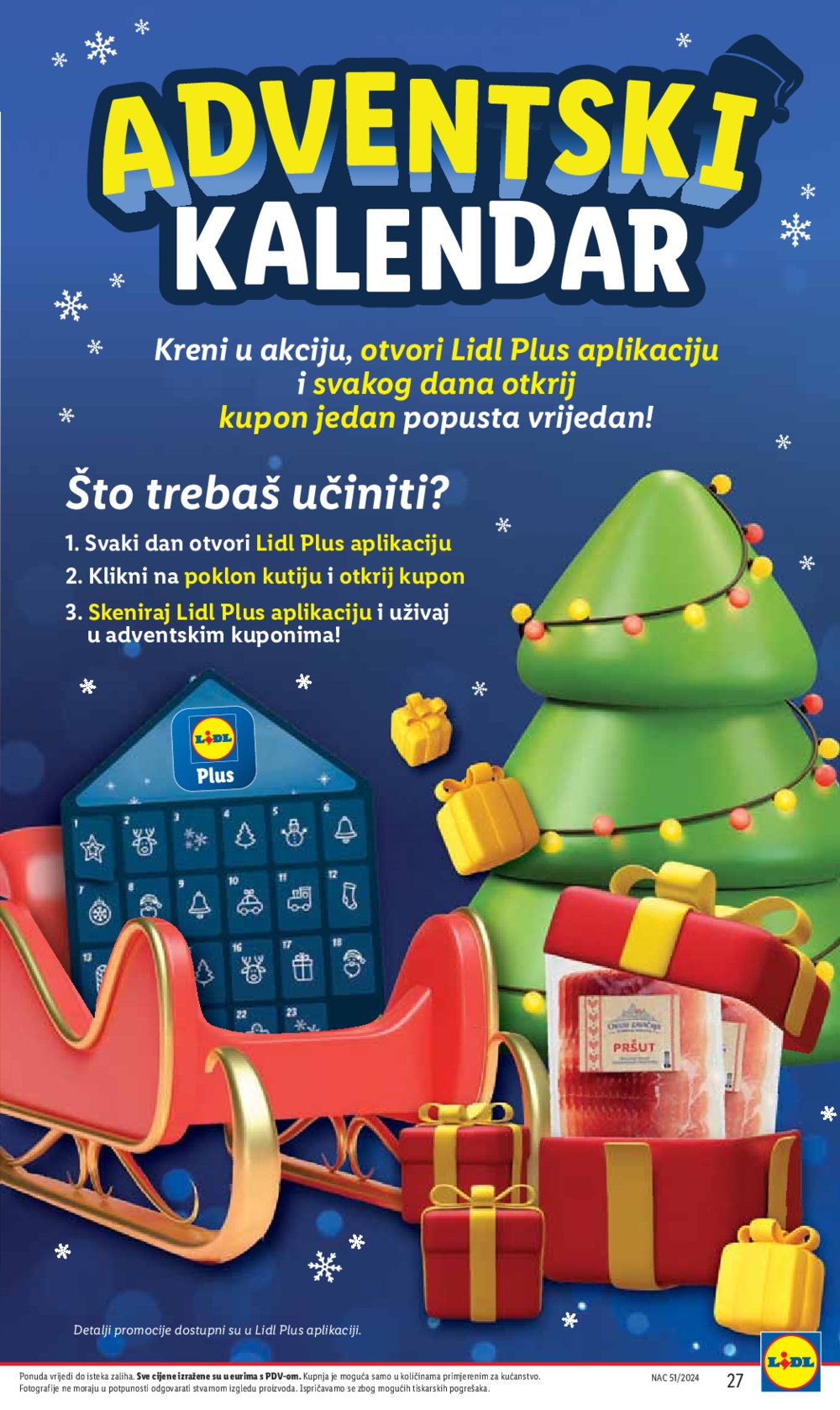 Lidl katalog Super ponuda od ponedjeljka 16.12.-24.12.2024.