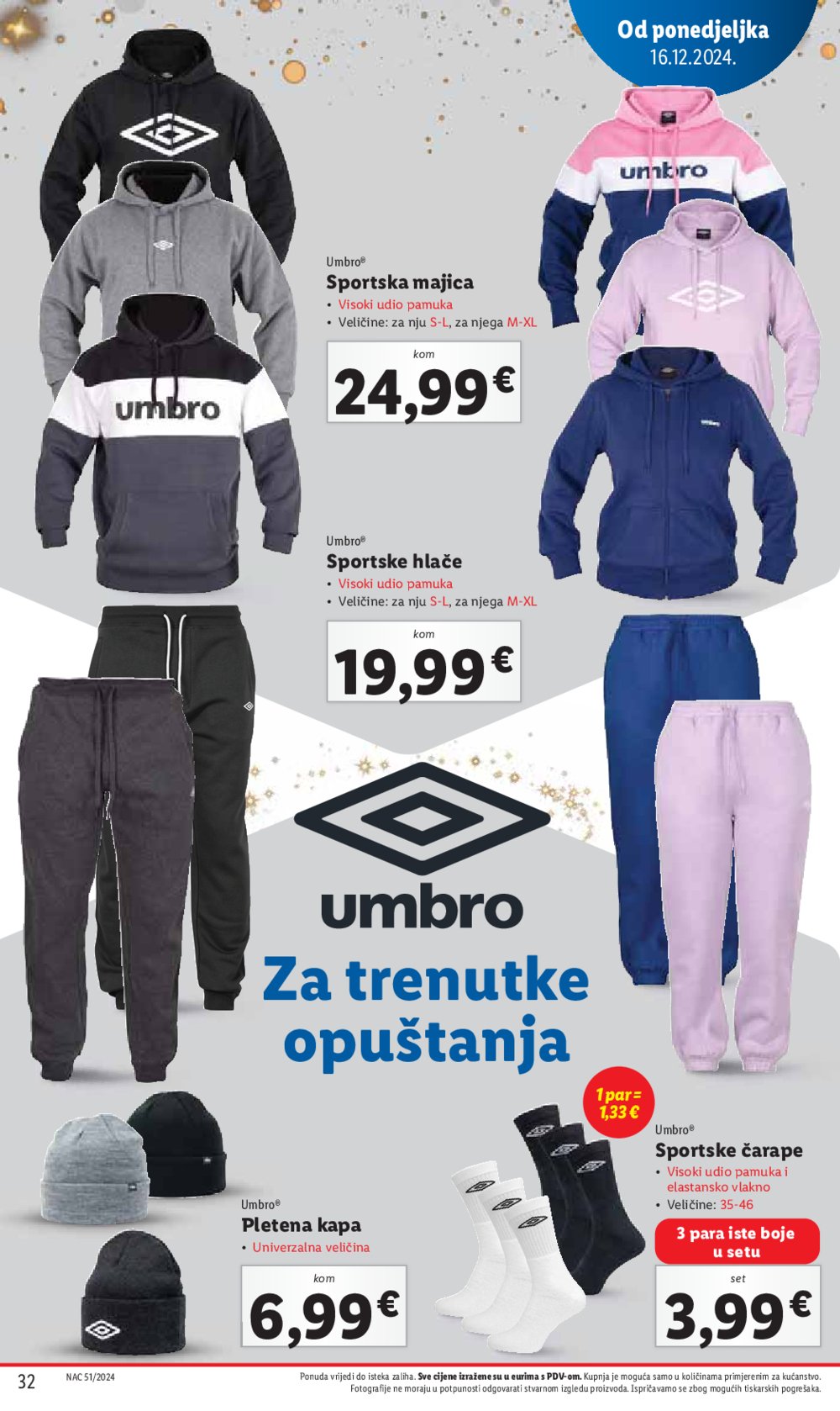 Lidl katalog Super ponuda od ponedjeljka 16.12.-24.12.2024.