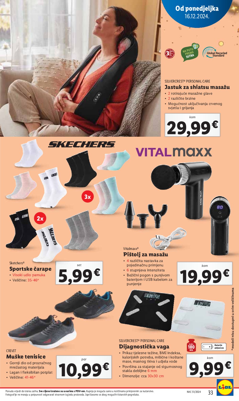 Lidl katalog Super ponuda od ponedjeljka 16.12.-24.12.2024.