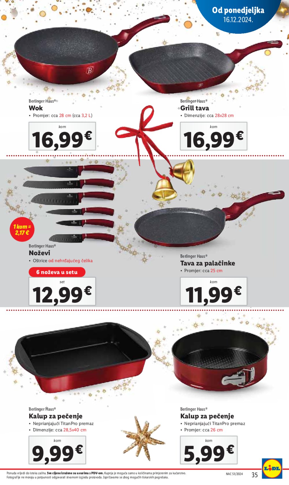 Lidl katalog Super ponuda od ponedjeljka 16.12.-24.12.2024.