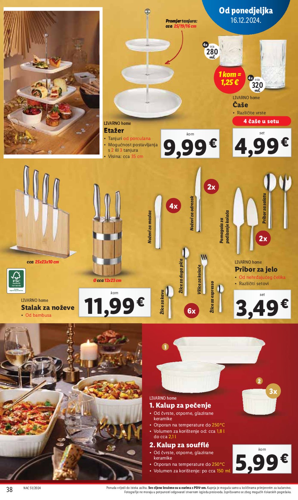 Lidl katalog Super ponuda od ponedjeljka 16.12.-24.12.2024.