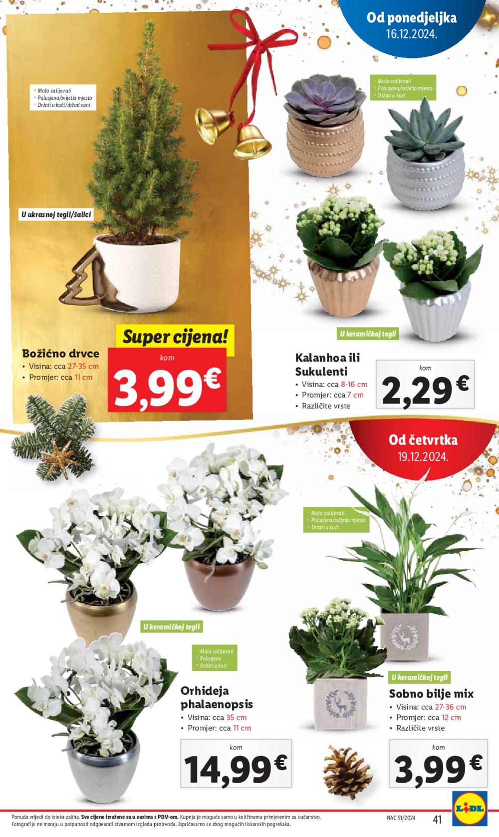 Lidl katalog Super ponuda od ponedjeljka 16.12.-24.12.2024.