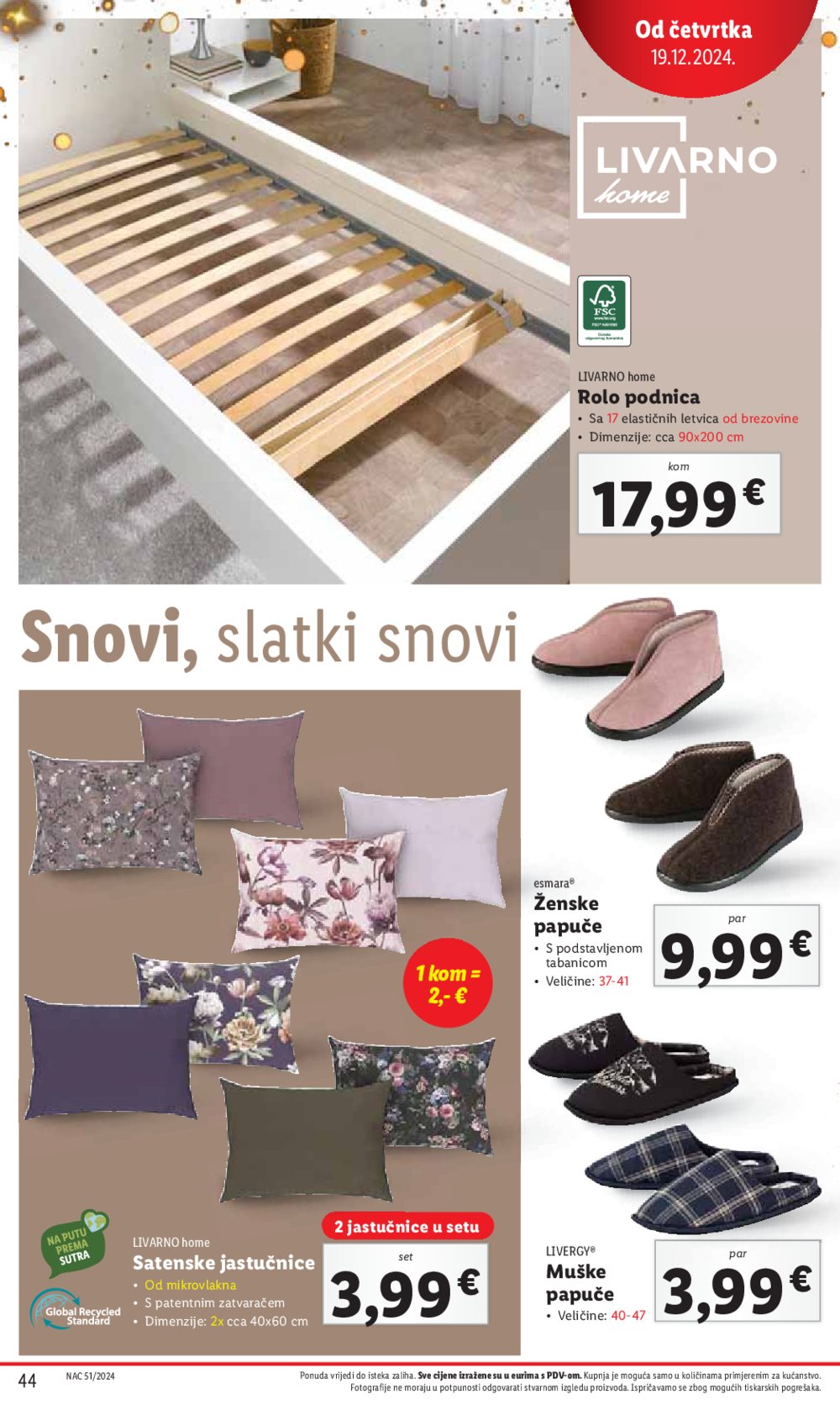 Lidl katalog Super ponuda od ponedjeljka 16.12.-24.12.2024.